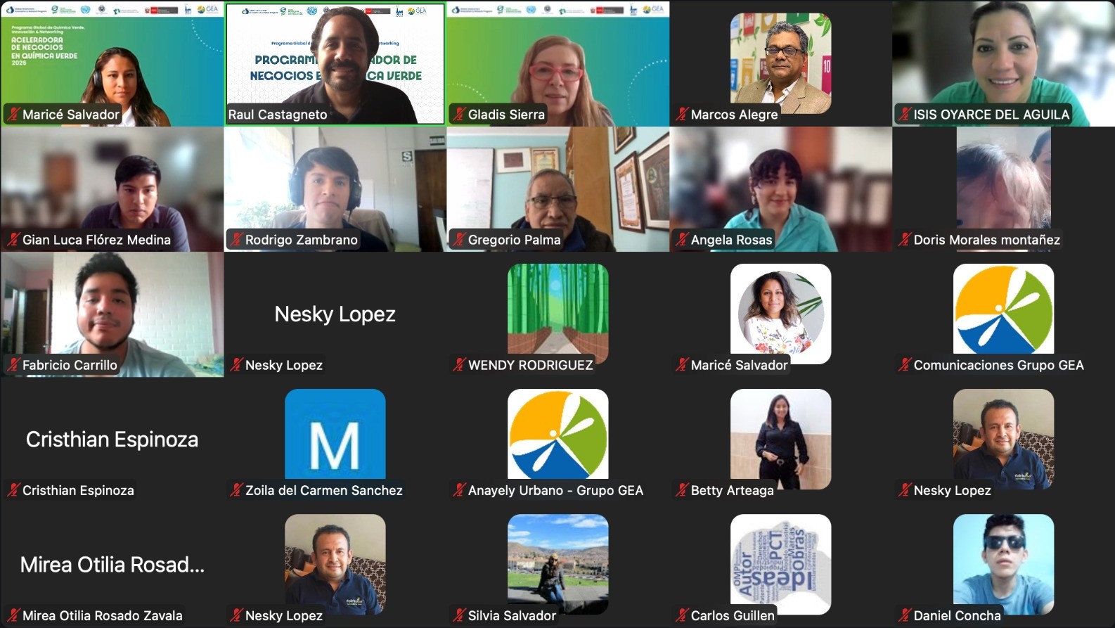Pre-Lanzamiento Programa Acelerador de Negocios en Química Verde